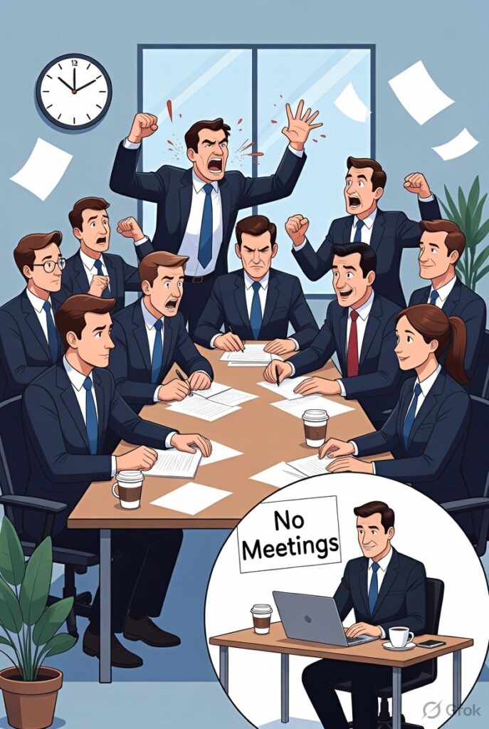 toxic meetings give no results