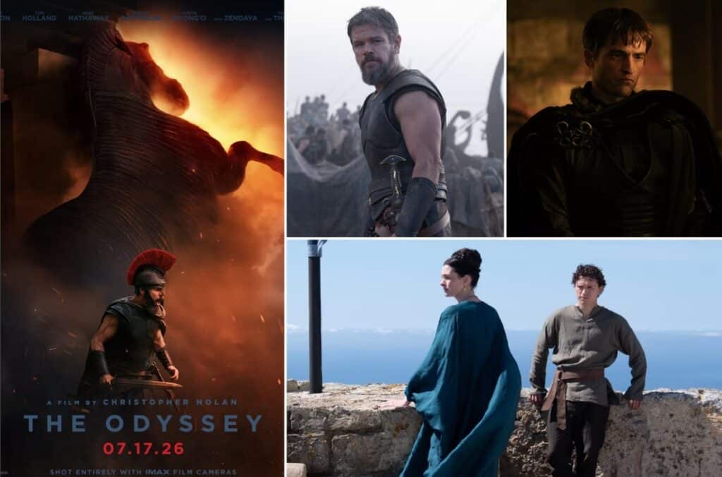 The Odyssey movie review 2026